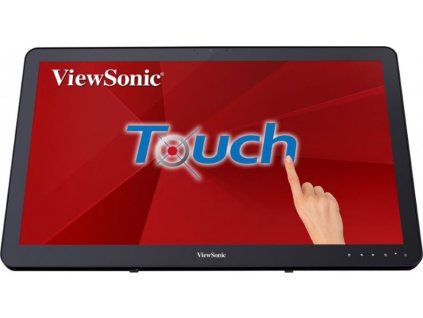 ViewSonic TD2430 / 24"/ Touch/ VA/ 16:9/ 1920x1080/ 5ms/ 200cd/m2/ DP/ HDMI/ VGA/ USB/ Repro