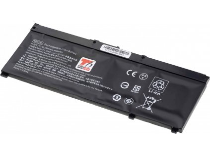 Baterie T6 Power HP Pavilion Gaming 15-cx0000, 17-cd0000, 4550mAh, 52,5Wh, 3cell, Li-pol