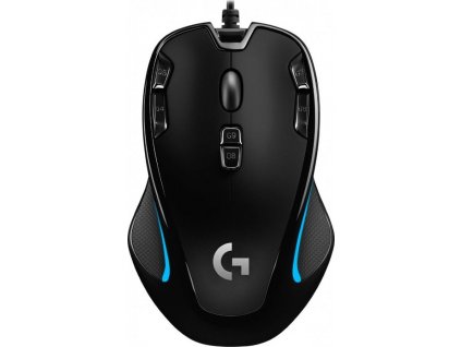 Logitech  G300S/ optická/ 9 tlačítek/ 2500dpi/ USB/ černá