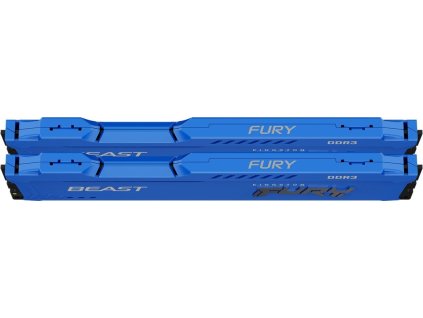 KINGSTON 8GB 1600MHz DDR3 CL10 DIMM Kit of 2 FURY Beast Blue