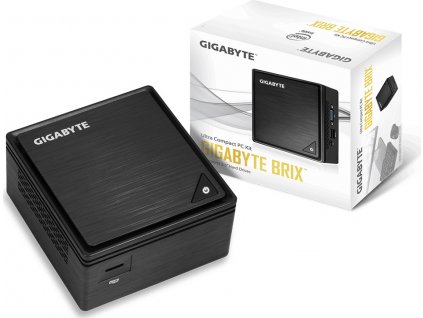 GIGABYTE BRIX GB-BPCE-3350C (Fanless), Intel Celeron N3350, 1xSODIMM DDR3L, VGA