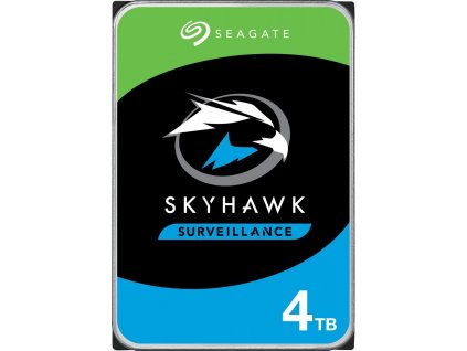 SEAGATE Surv Skyhawk 4TB HDD CMR 5400rpm SATA serial ATA 6Gb/s 256MB cache 3.5inch 24x7 workloads BLK