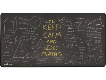 NATEC NPO-1455 Natec Herná podložka pod myš MATHS Maxi 800x400mm