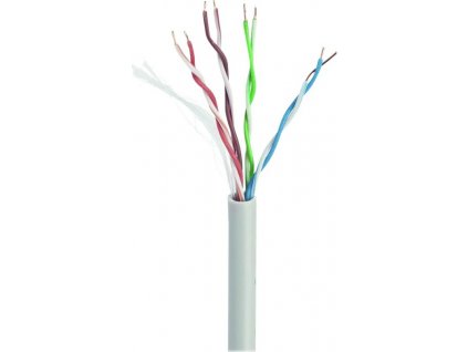 GEMBIRD UPC-5004E-SOL-R UTP solid cable cat. 5 CCA 305m červený