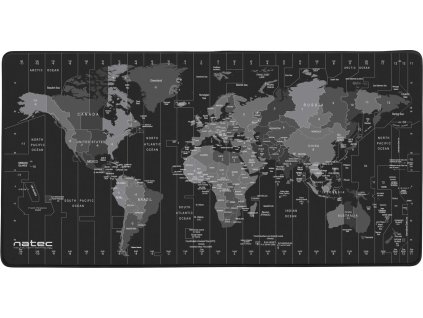 NATEC NPO-1119 Natec OFFICE MOUSE PAD - Time Zone Map 800 x 400