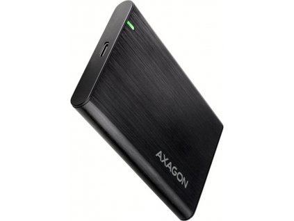 AXAGON EE25-A6C, USB-C 3.2 Gen 1 - SATA 6G 2.5" kovový RAW box, bezšroubkový
