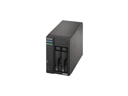 Asustor AS6602T 2-bay NAS Lockerstor 2, 4GB DDR4, 2xM.2, 2x2.5GE, 3xUSB3.2, Celeron J4125 4core 2.0GHz