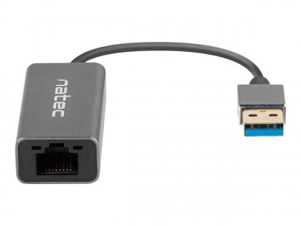 NATEC CRICKET externí Ethernet síťová karta USB 3.0 1X RJ45 1GB kabel