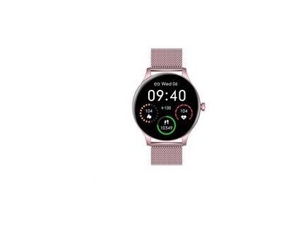 Garett Smartwatch Classy růžová, ocel