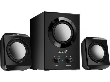 GENIUS reproduktory SW-2.1 300/ 2.1/ 10 W/ černá