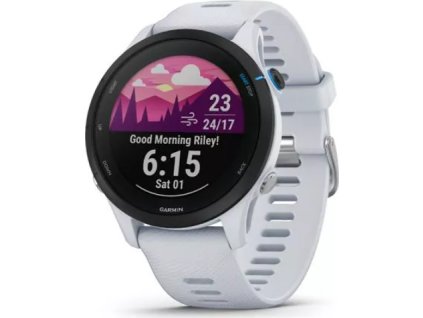 Garmin GPS sportovní hodinky Forerunner® 255 Music, Whitestone