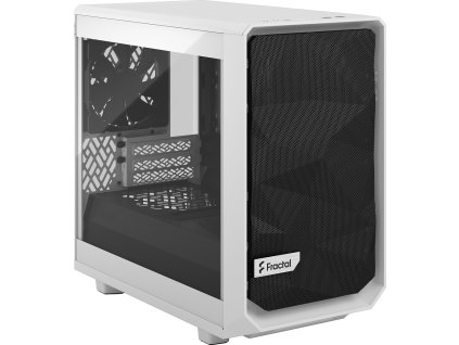 Meshify 2 Nano White TGC 10 Left Front Above s