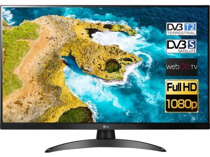 LG MT TV LCD LED 23,8" 27TQ615S - 1920x1080, HDMI, USB, DVB-T2/C/S2, repro, SMART