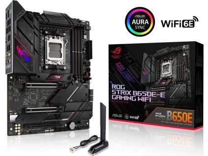 ASUS MB Sc AM5 ROG STRIX B650E-E GAMING WIFI, AMD B650, 4xDDR5, 1xDP, 1xHDMI, WI-FI