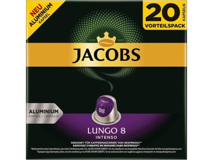 NESPRESSO Lungo 8 kapsule 20 ks JACOBS