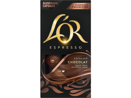 Espresso Chocolate kapsuly 10 ks  LOR