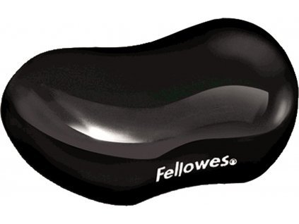 FELLOWES podložka pod zápěstí CRYSTAL gelová černá