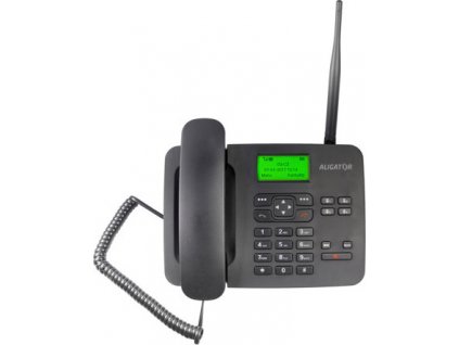 Aligator GSM stolní telefon T100, černá