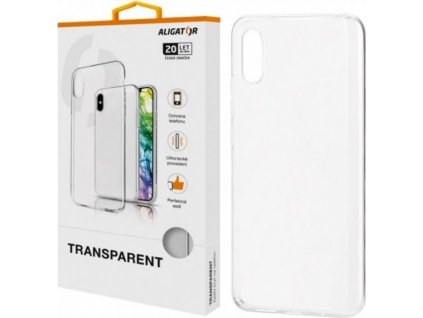 ALIGATOR Pouzdro Transparent Xiaomi Redmi 9A