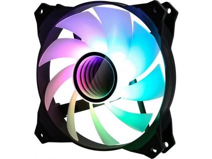 Zalman ventilátor ZM-IF120 / 120mm / ARGB / 3-pin / bíločerný