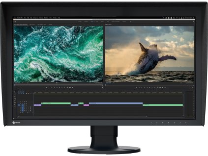 EIZO MT 27" CG2700S ColorEdge, IPS, 2560x1440, 10-bit, 400nit, 1600:1, 19ms, USB-C, DP, HDMI, USB, LAN, autokalibrace