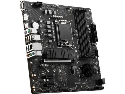 MSI MB Sc LGA1700 PRO B760M-P DDR4, Intel B760, 4xDDR4, 1xDP, 1xHDMI, 1xVGA, mATX