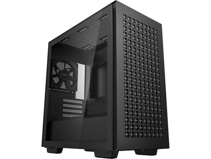 DEEPCOOL skříň CH370 / MiniT/ 120mm fan / 2xUSB 3.0 / černá