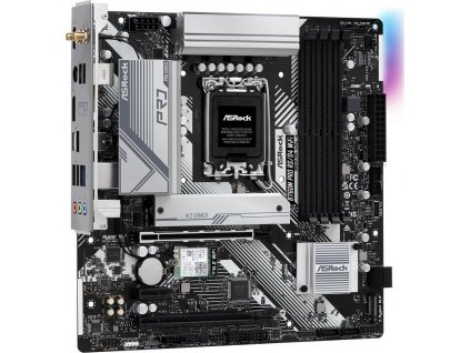 ASRock B760M PRO RS/D4 WIFI, LGA1700, Intel B760, 4xDDR4, 1xDP, 1xHDMI, WI-FI, mATX