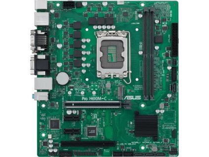 ASUS MB Sc LGA1700 PRO H610M-C-CSM, Intel H610, 2xDDR5, 1xDP, 1xHDMI, 1xDVI, 1xVGA, mATX