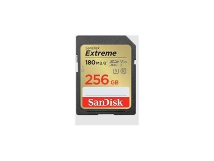 SanDisk SDXC karta 512GB Extreme (190 MB/s Class 10, UHS-I U3 V30)