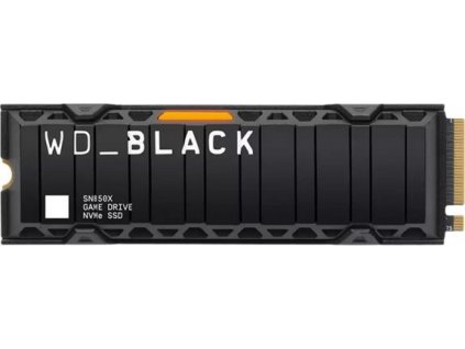 WD BLACK SSD NVMe 1TB PCIe SN850X, Gen4, (R:7300, W:6300MB/s), Chladič