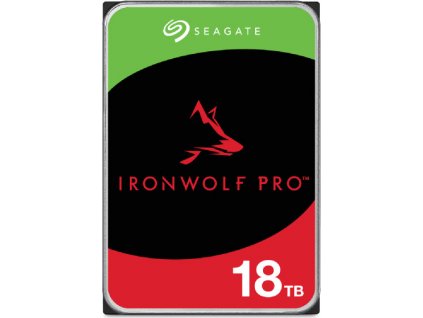 SEAGATE HDD 18TB IRONWOLF PRO (NAS), 3.5", SATAIII, 7200 RPM, Cache 256MB