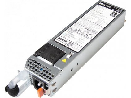 Dell Single Hot-Plug Power Supply (1+0) 600W CusKit;pre R350,R450;R550;R650,R750,T350,T550