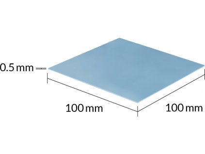 ARCTIC Teplovodivá podložka TP-3, 100 x 100 x 0,5 mm