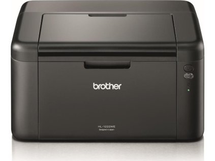 BROTHER tiskárna laserová mono HL-1222WE - A4, 20ppm, 2400x600, 32MB, GDI, USB 2.0, WIFI, 150l, startovací toner 1500str