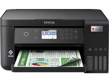 EPSON tiskárna ink EcoTank L6260, 3v1, A4, 1200x4800, 33ppm, USB, Wi-Fi, LAN, 3 roky záruka po reg.