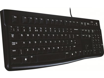 LOGITECH K120 Corded Keyboard black USB for Business - EMEA (RUS)