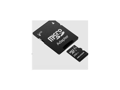 HIKVISION MicroSDHC karta 8GB C1 (R:23MB/s, W:10MB/s) + adapter