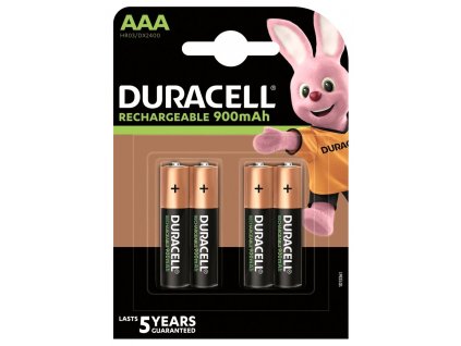 Duracell AAA-4 NiMh Accu (900mAh) STAY CHARGED