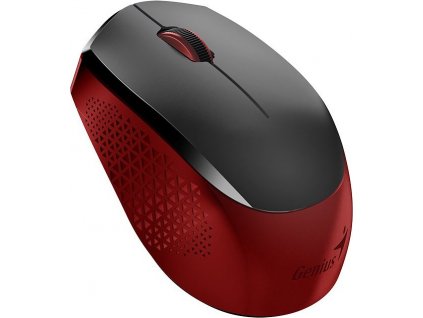 GENIUS myš NX-8000S/ 1600 dpi/ bezdrátová/ tichá/ černočervená