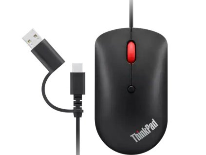 LENOVO myš drátová ThinkPad USB-C Wired Compact Mouse