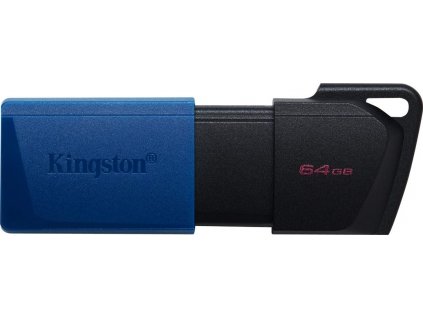 Kingston Flash Disk 64GB USB3.2 Gen 1 DataTraveler Exodia M (Black + Blue)