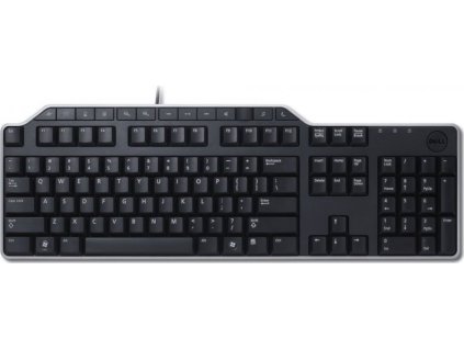 DELL Keyboard : US/Euro (QWERTY) DELL KB-522 Wired Business Multimedia USB Keyboard Black (Kit)