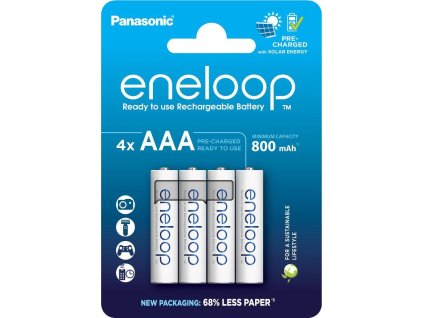 PANASONIC HR03 AAA 4MCCE/4BE ENELOOP N, 800 mAh (Blistr 4ks)