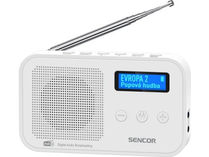 SRD 7200 W DAB+/FM SENCOR