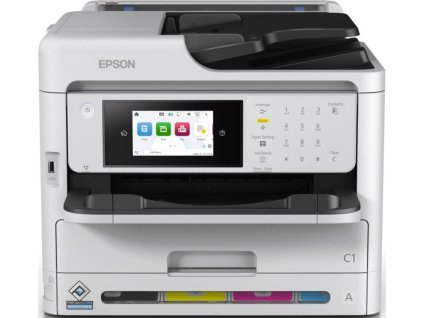 EPSON WorkForce WF-C5890DWF, 4v1, A4, 25ppm, USB, LAN, Wi-Fi (Direct)