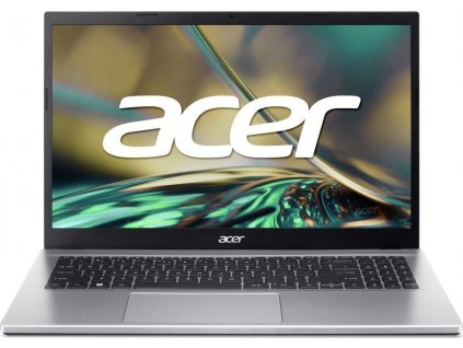 ACER Aspire 3 (A315-59-34ME)-Core i3-1215U,15.6",8 GB DDR4,512GB PCIe NVMe SSD,UHD Graphics,Windows 11 Home,Stříbrná