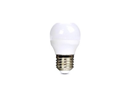 Solight LED žárovka, miniglobe, 6W, E27, 3000K, 510lm