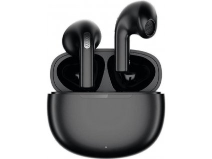 QCY - T20 AilyPods bezdrátová sluchátka s dobíjecím boxem, Bluetooth 5.3, černá