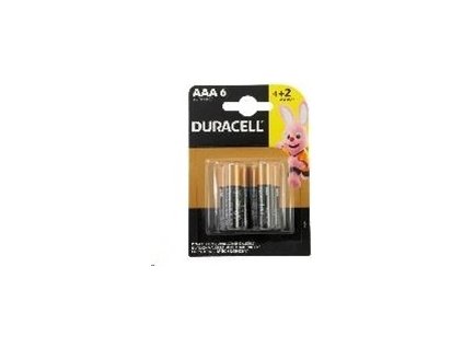 Duracell Basic 2400 K6 4+2 AAA